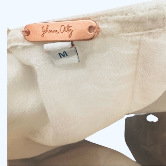 Johanna Ortiz Ocean Oasis Long Sleeve Cutout Mini Dress, M - Picture 8 of 8